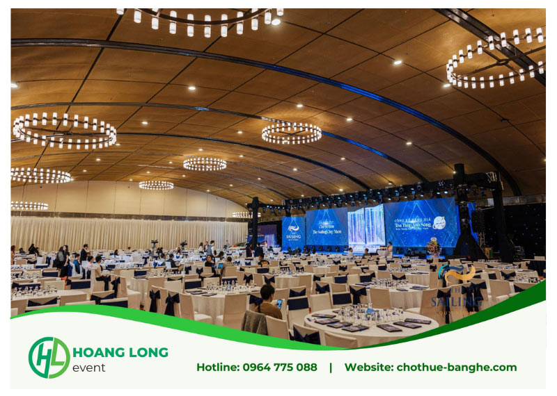 bằng giá cho thuê bàn ghế khai trương hoàng long event 